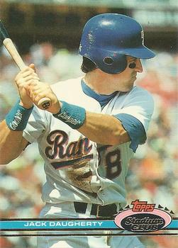 #276 Jack Daugherty - Texas Rangers - 1991 Stadium Club Baseball