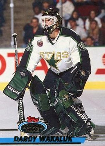 #276 Darcy Wakaluk - Dallas Stars - 1993-94 Stadium Club Hockey