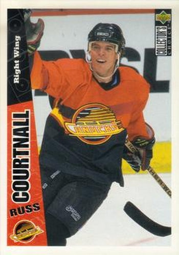 #276 Russ Courtnall - Vancouver Canucks - 1996-97 Collector's Choice Hockey