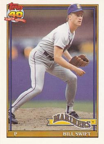 #276 Bill Swift - Seattle Mariners - 1991 O-Pee-Chee Baseball