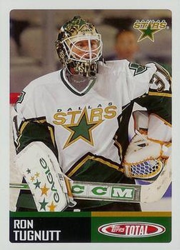 #276 Ron Tugnutt - Dallas Stars - 2002-03 Topps Total Hockey