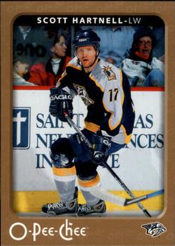 #276 Scott Hartnell - Nashville Predators - 2006-07 O-Pee-Chee Hockey