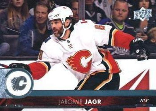 #276 Jaromir Jagr - Calgary Flames - 2017-18 Upper Deck Hockey