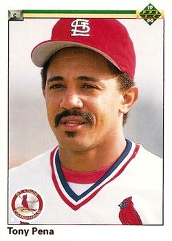 #276 Tony Pena - St. Louis Cardinals - 1990 Upper Deck Baseball