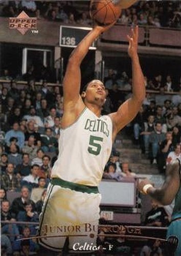 #276 Junior Burrough - Boston Celtics - 1995-96 Upper Deck Basketball