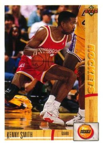 #276 Kenny Smith - Houston Rockets - 1991-92 Upper Deck Basketball