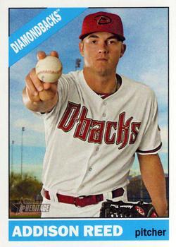 #276 Addison Reed - Arizona Diamondbacks - 2015 Topps Heritage Baseball