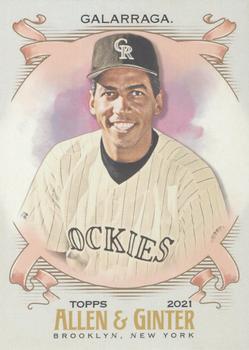 #276 Andres Galarraga - Colorado Rockies - 2021 Topps Allen & Ginter Baseball