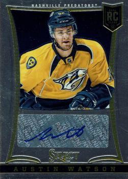 #276 Austin Watson - Nashville Predators - 2013-14 Panini Select Hockey