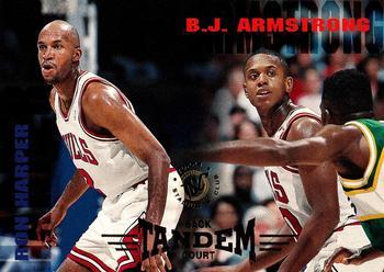 #276 B.J. Armstrong / Ron Harper - Chicago Bulls - 1994-95 Stadium Club Basketball