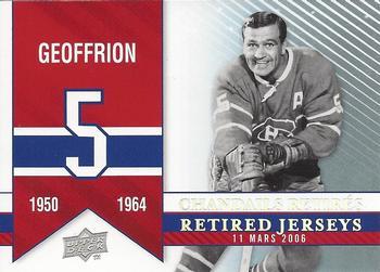 #276 Bernie Geoffrion - Montreal Canadiens - 2008-09 Upper Deck Montreal Canadiens Centennial Hockey