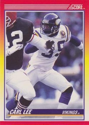 #276 Carl Lee - Minnesota Vikings - 1990 Score Football