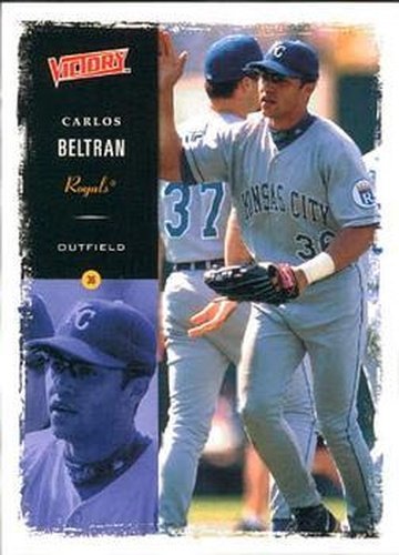 #276 Carlos Beltran - Kansas City Royals - 2000 Upper Deck Victory Baseball