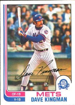 #276 Dave Kingman - New York Mets - 1982 O-Pee-Chee Baseball