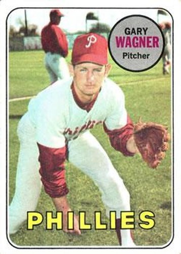 #276 Gary Wagner - Philadelphia Phillies - 1969 Topps Baseball