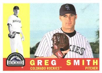#276 Greg Smith - Colorado Rockies - 2009 Topps Heritage Baseball