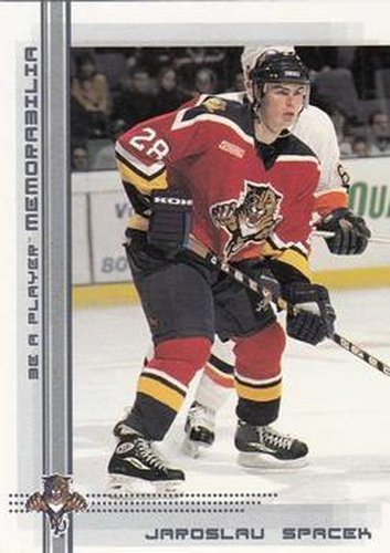 #276 Jaroslav Spacek - Florida Panthers - 2000-01 Be a Player Memorabilia Hockey