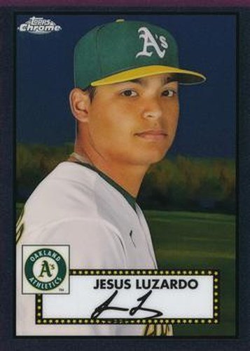 #276 Jesus Luzardo - Oakland Athletics - 2021 Topps Chrome Platinum Anniversary Baseball