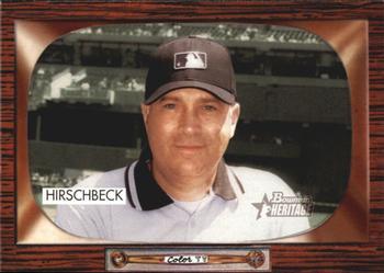 #276 John Hirschbeck - - 2004 Bowman Heritage Baseball