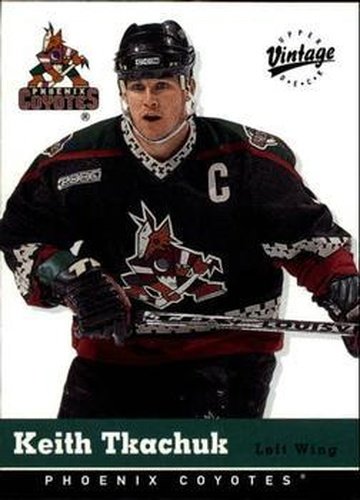 #276 Keith Tkachuk - Phoenix Coyotes - 2000-01 Upper Deck Vintage Hockey