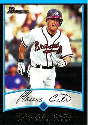 #276 Marcus Giles - Atlanta Braves - 2001 Bowman Baseball