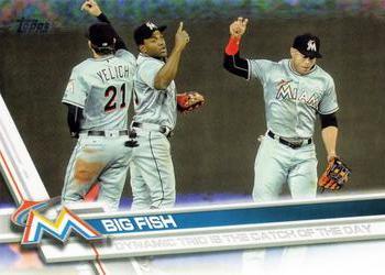 #276 Big Fish - Miami Marlins - 2017 Topps Baseball