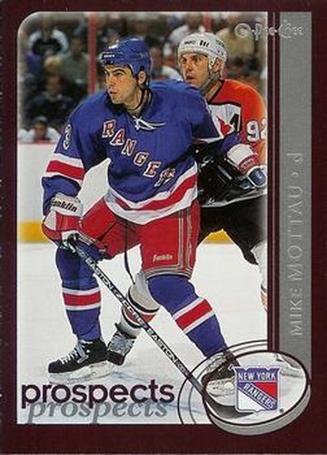 #276 Mike Mottau - New York Rangers - 2002-03 O-Pee-Chee Hockey