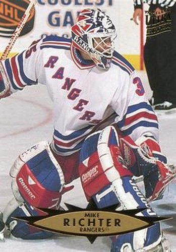 #276 Mike Richter - New York Rangers - 1995-96 Ultra Hockey