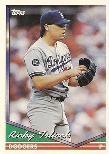 #276 Ricky Trlicek - Los Angeles Dodgers - 1994 Topps Baseball