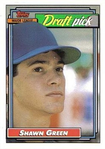 #276 Shawn Green - Toronto Blue Jays - 1992 Topps Baseball