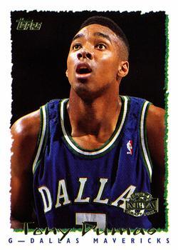 #276 Tony Dumas - Dallas Mavericks - 1994-95 Topps Basketball