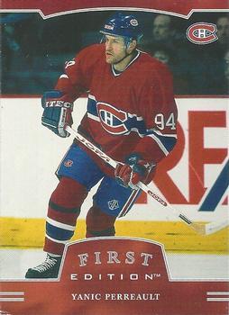 #276 Yanic Perreault - Montreal Canadiens - 2002-03 Be a Player First Edition Hockey