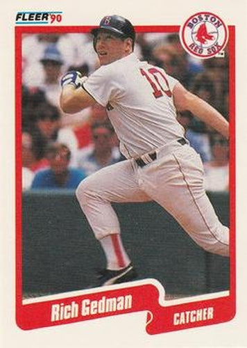 #276 Rich Gedman - Boston Red Sox - 1990 Fleer USA Baseball