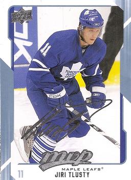 #276 Jiri Tlusty - Toronto Maple Leafs - 2008-09 Upper Deck MVP Hockey