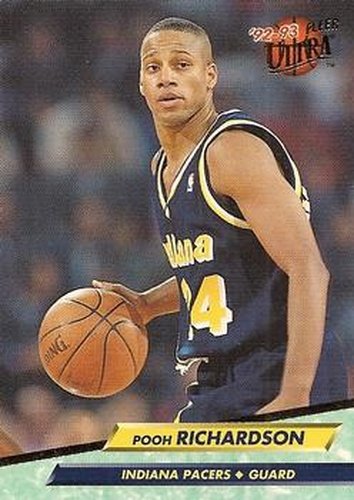 #276 Pooh Richardson - Indiana Pacers - 1992-93 Ultra Basketball