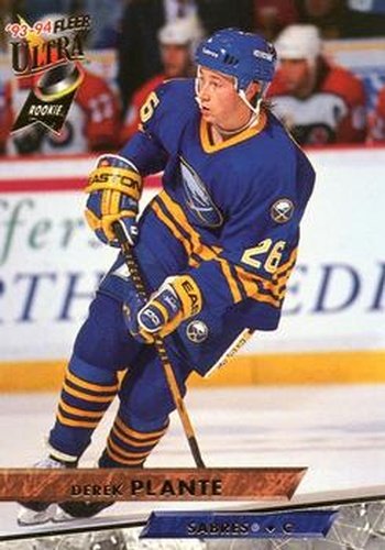 #276 Derek Plante - Buffalo Sabres - 1993-94 Ultra Hockey
