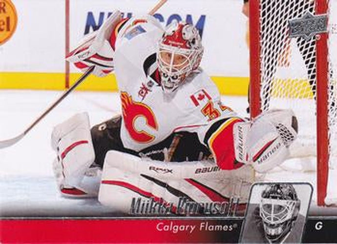 #276 Miikka Kiprusoff - Calgary Flames - 2010-11 Upper Deck Hockey