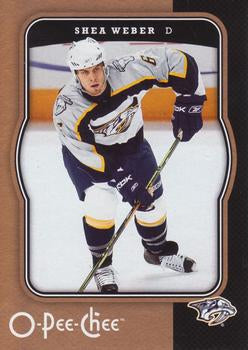 #276 Shea Weber - Nashville Predators - 2007-08 O-Pee-Chee Hockey