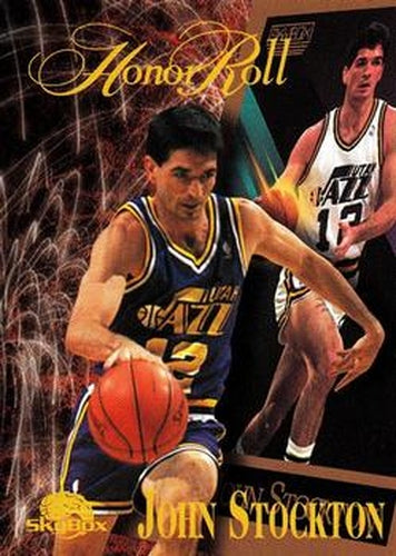 #276 John Stockton - Utah Jazz - 1995-96 SkyBox Premium Basketball