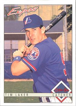 #276 Tim Laker - Montreal Expos - 1993 O-Pee-Chee Baseball