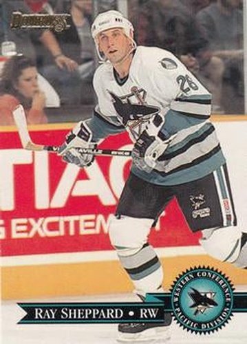 #276 Ray Sheppard - San Jose Sharks - 1995-96 Donruss Hockey