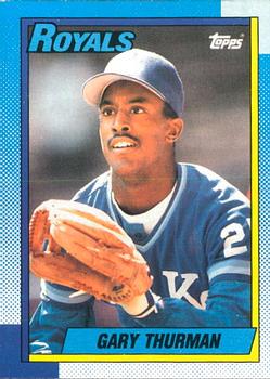 #276 Gary Thurman - Kansas City Royals - 1990 O-Pee-Chee Baseball