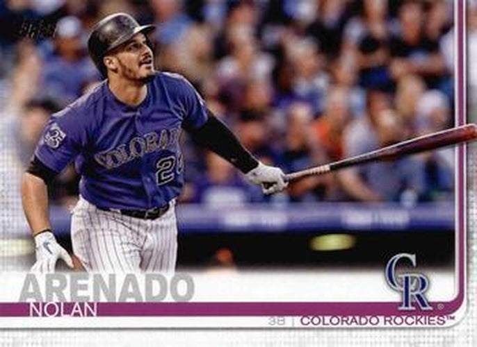 #276a Nolan Arenado - Colorado Rockies - 2019 Topps Baseball