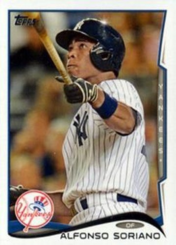 #276b Alfonso Soriano - New York Yankees - 2014 Topps Baseball