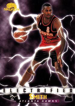 #277 Steve Smith - Atlanta Hawks - 1995-96 SkyBox Premium Basketball
