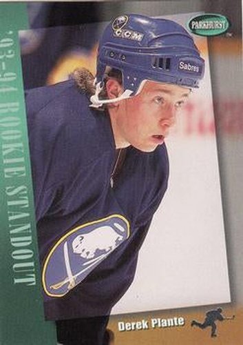#277 Derek Plante - Buffalo Sabres - 1994-95 Parkhurst Hockey