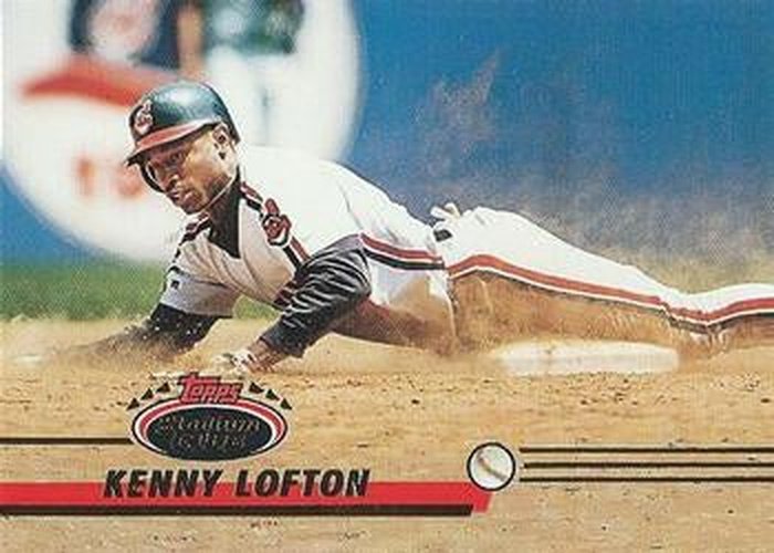 #277 Kenny Lofton - Cleveland Indians - 1993 Stadium Club Baseball