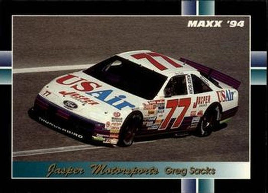 #277 Greg Sacks' Car - Jasper Motorsports - 1994 Maxx Racing