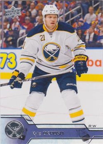 #277 Kyle Okposo - Buffalo Sabres - 2016-17 Upper Deck Hockey