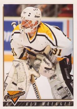 #277 Ken Wregget - Pittsburgh Penguins - 1993-94 Topps Premier Hockey